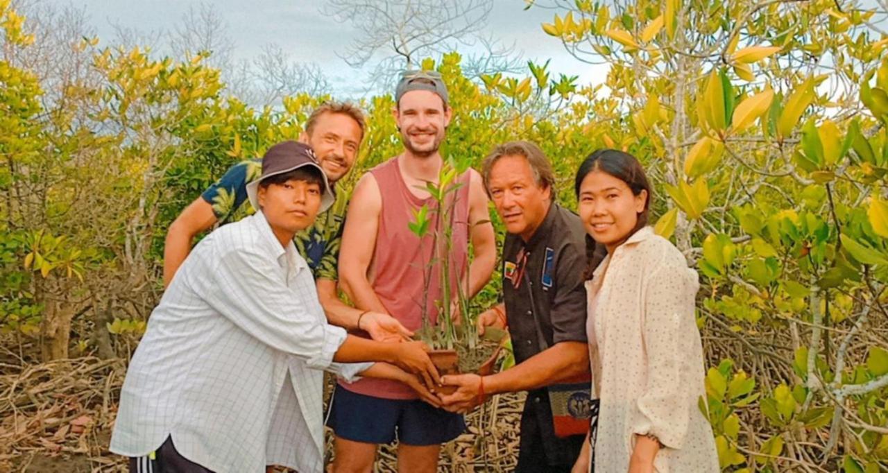 Oliver'S Laguna Eco Lodge Hotel Ngapali Buitenkant foto